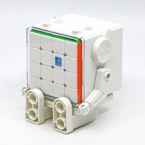 MoYu 4M 4x4 Magnetic Cube + Robot Toy Display Box