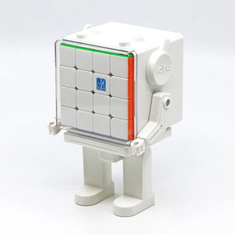 MoYu 4M 4x4 Magnetic Cube + Robot Toy Display Box