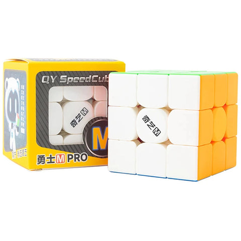 QiYi Warrior M PRO 3x3 Magnetic Speed Cube – Smooth Turning, Compact & Stable