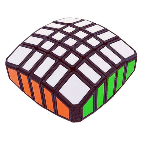 ZePuzzles 1x5x5 Floppy Cube (Shape-Shifting Single-Layer Cuboid)