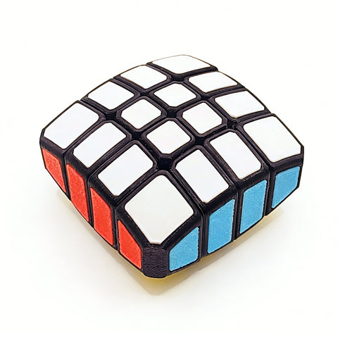ZePuzzles 1x4x4 Floppy Cube (Tiled 3D-Printed Cuboid)