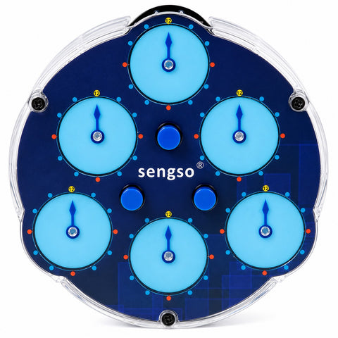 ShengShou 3x3 Triangle Magnetic Clock (6-Dial Variant)