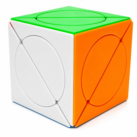 ZePuzzles Shattered Eye Cube (Jacob Keener 3x3 Shape Mod)