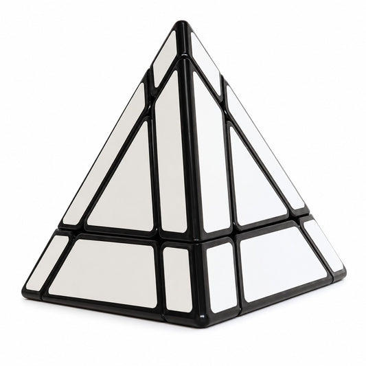 ShengShou Mirror Pyraminx Tower Shape Mod (Silver)