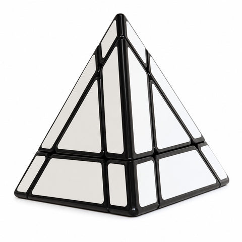 ShengShou Mirror Pyraminx Tower Shape Mod (Silver)