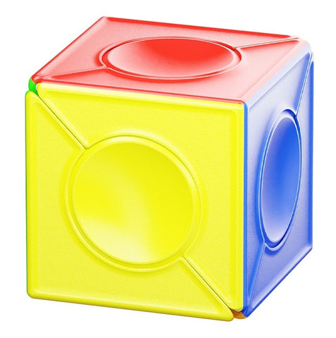 ShengShou Round-in-Square Dino Skewb Cube (Stickerless)