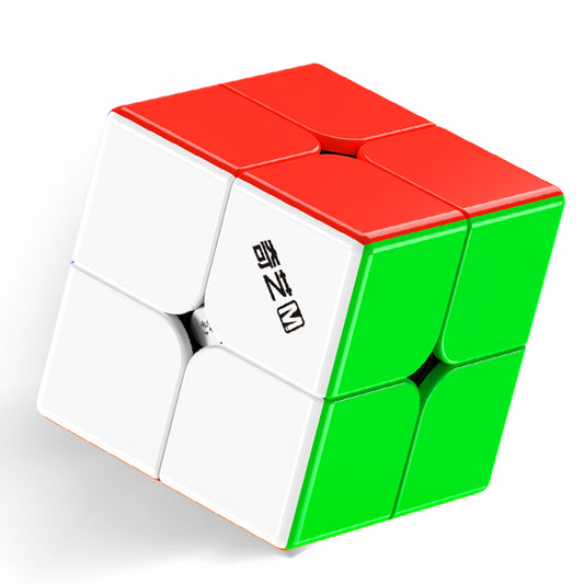 QiYi Warrior M 2x2 Speed Cube (Magnetic + UV Coated)