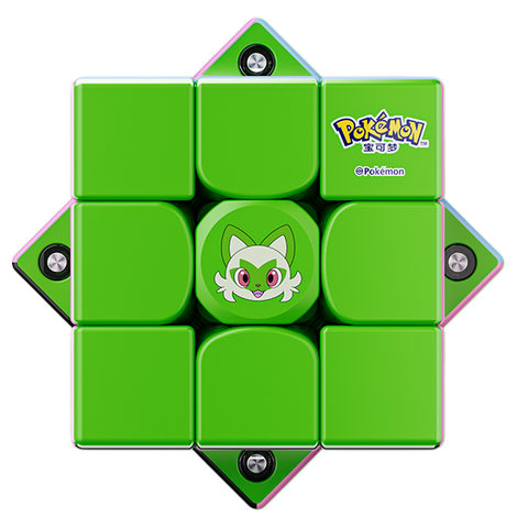 GAN 356 ME 3x3 Magnetic Cube (Official Pokémon Sprigatito Edition)
