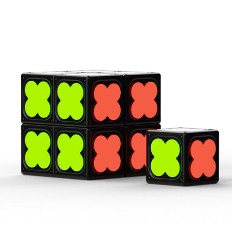 MoYu Magnetic Building Blocks 1x1x1 Set of 9 Glow Fidget Spinners Creative Toy