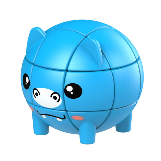Animal Character Cube 3x3 Shape Mod (Hippo Edition)