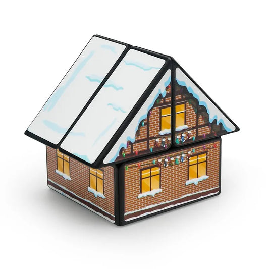 DianSheng 2x2 House Cube (Winter Christmas Edition)