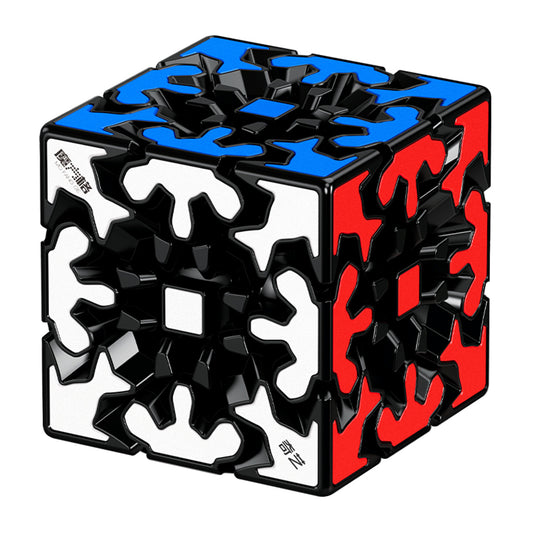 QiYi Speed Gear Cube 3x3 V2 (Tiled, Black Body)