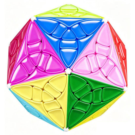 ShengShou 5-Layer Helicopter Icosahedron (20-Sided Edge-Turning Mod)