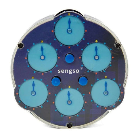 ShengShou Triangle Magnetic Clock Puzzle