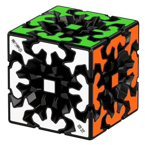 QiYi Gear 3x3 V2 Magnetic Tiled Speed Cube (Black Body)
