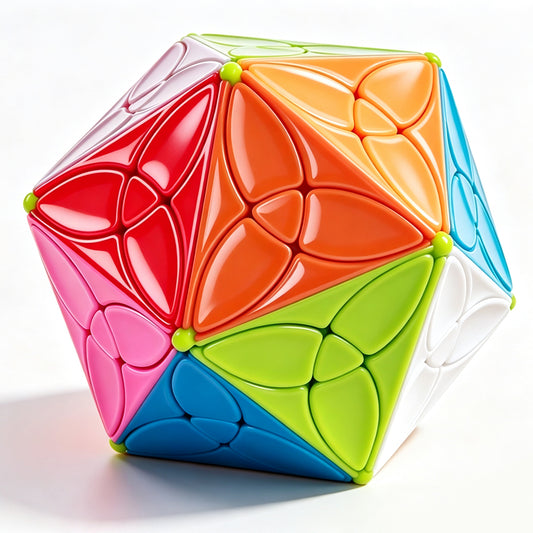 ShengShou 3-Layer Helicopter Icosahedron (20-Sided Clover Shape Mod)