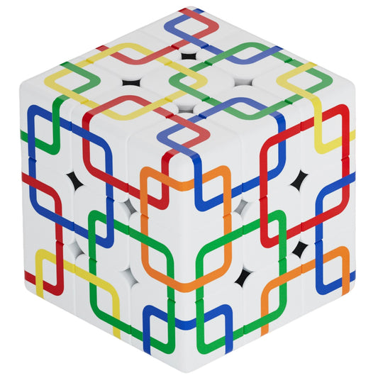 Z-Cube 3x3 Grid Chain (UV Printed Pattern Shape Mod)