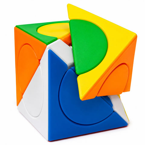 ZePuzzles Shattered Eye Cube (Jacob Keener 3x3 Shape Mod)