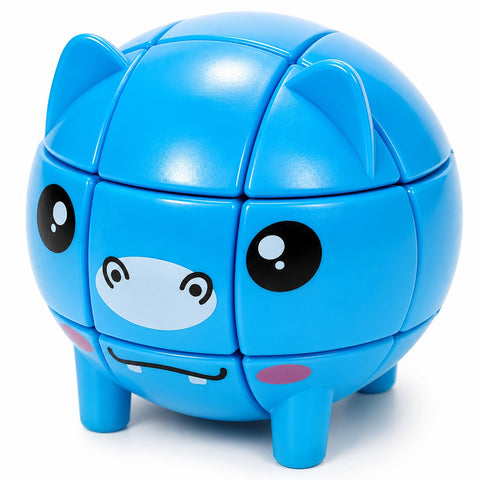Animal Character Cube 3x3 Shape Mod (Hippo Edition)