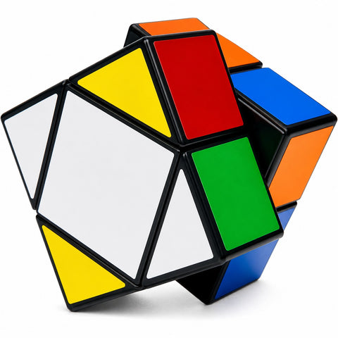 ZePuzzles Domino Skewb (Hybrid 2x2 & Axis Shape Mod)