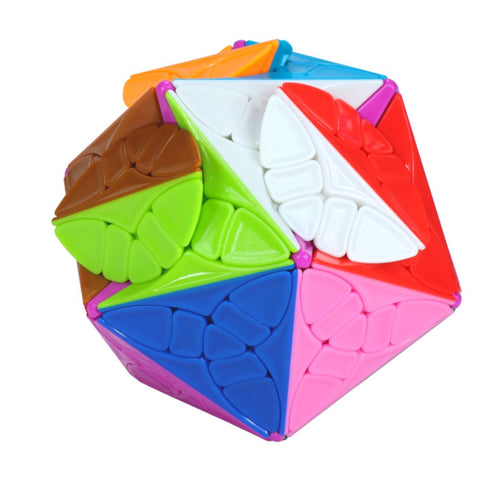 ShengShou 5-Layer Helicopter Icosahedron (20-Sided Edge-Turning Mod)