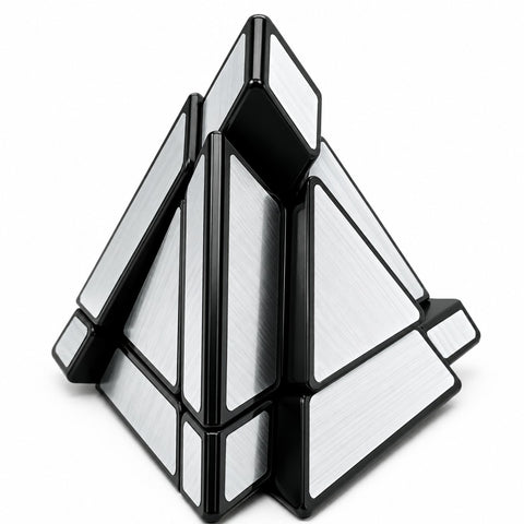 ShengShou Mirror Pyraminx Tower Shape Mod (Silver)