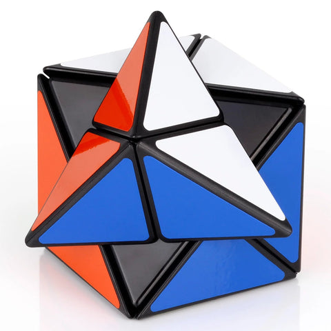 QiYi X Dino Cube (Corner-Turning Non-WCA Brain Teaser - Black)