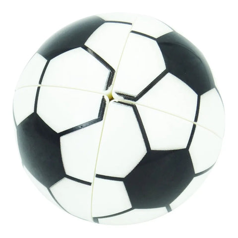 YuXin Football 2x2 Soccer Ball Shape Mod (Stickerless Black & White)