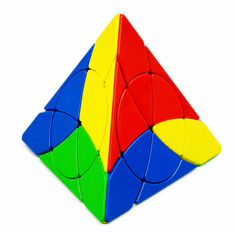 YJ Petal Pyraminx Shape Mod (Ball Stabilization & Rotating Centers)