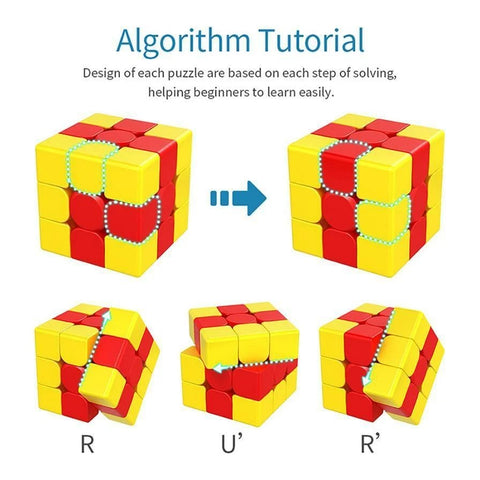 MoYu Teaching Series Chips 3x3 Stickerless Speed Cube
