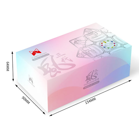 QiYi X-Man Tornado V3 Pioneer 3x3 Cube Aurora Limited Edition
