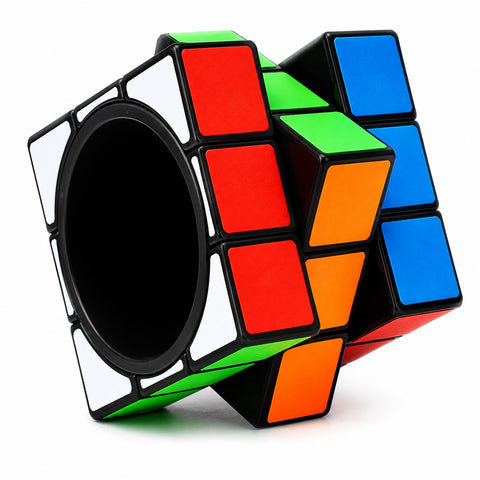 Z-Cube 3x3 Rotating Pen Holder (Classic Black)