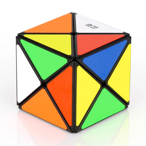 QiYi X Dino Cube (Corner-Turning Non-WCA Brain Teaser - Black)