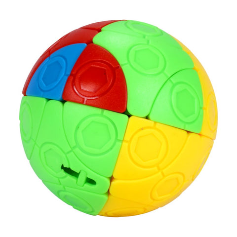 FanXin Football 2x2 Keychain Cube (Spherical Shape Mod)