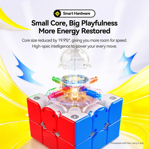 GAN 356 iCarry 4 Bluetooth Smart Cube 3x3 (Frosted)
