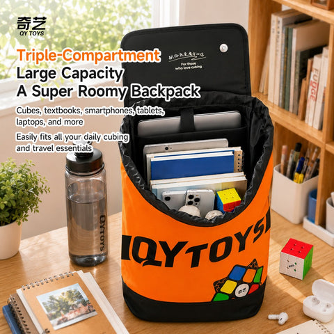 QiYi Forever Speedcubing Backpack - Orange