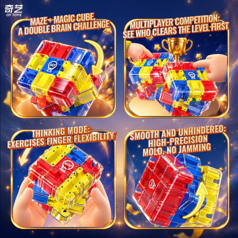 QiYi Maze Sandwich 3x3 (3D Labyrinth Magic Cube)