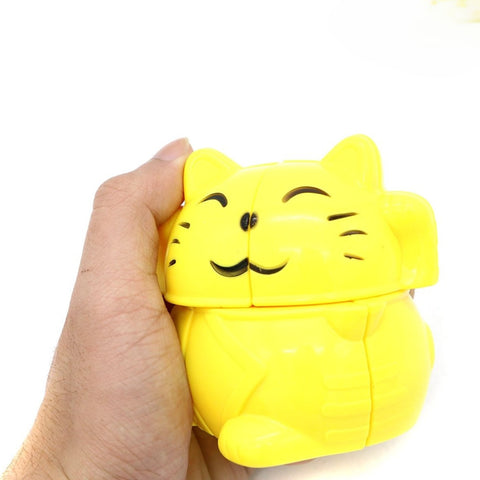 YJ Fortune Cat 2x2x2 Shape Mod (Stickerless Yellow)