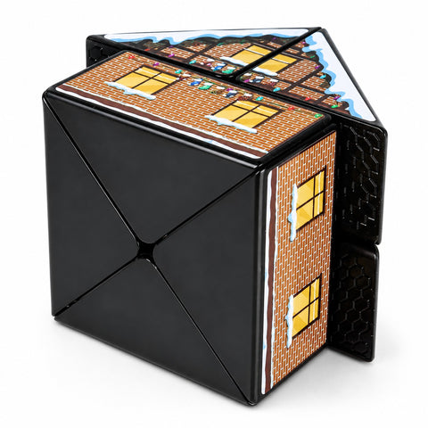 DianSheng 2x2 House Cube (Winter Christmas Edition)