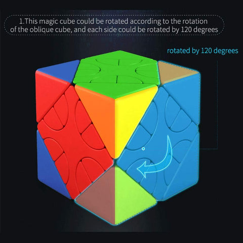 MoYu MFJS MeiLong Skewb Mixup II (Jumbling Skewb Shape Mod)
