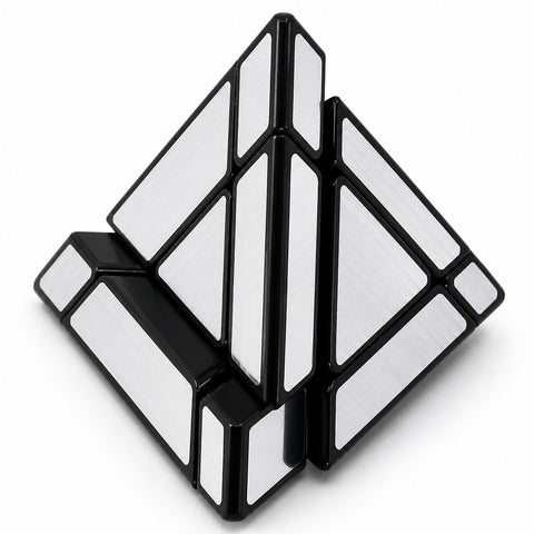 ShengShou Mirror Pyraminx Tower Shape Mod (Silver)