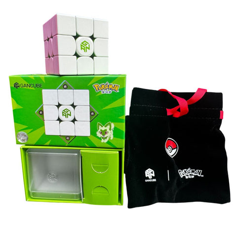 GAN 356 ME 3x3 Magnetic Cube (Official Pokémon Sprigatito Edition)
