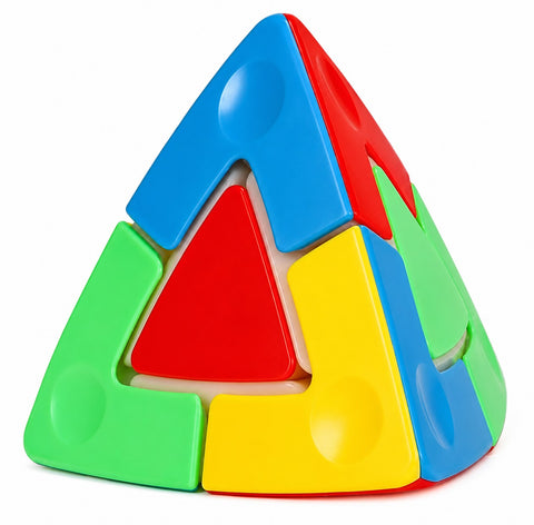 ShengShou Pyraminx Duo 2x2 Magic Tower Cube (Stickerless)
