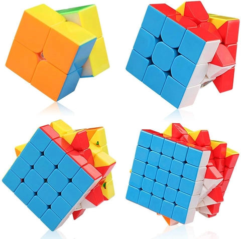 MoYu Meilong 2x2, 3x3, 4x4, 5x5 Speed Cube (Combo Pack)