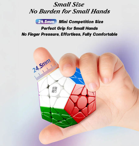 YJ Pocket Mini Megaminx (Magnetic + Ball-Core)