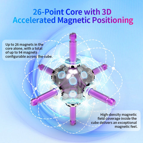 HaiTun Waverider V2 3x3 Standard (Magnetic, 20-Magnet Ball-Core)
