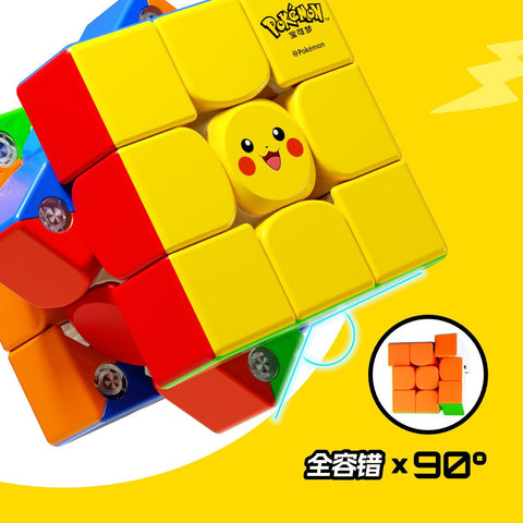 Swift Block 355S 3x3 (Magnetic, Springs) - Pokémon Pikachu Edition