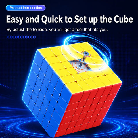 MoYu MeiLong 6x6 V2 Magnetic Smooth Turning Speed Cube Puzzle Solvers