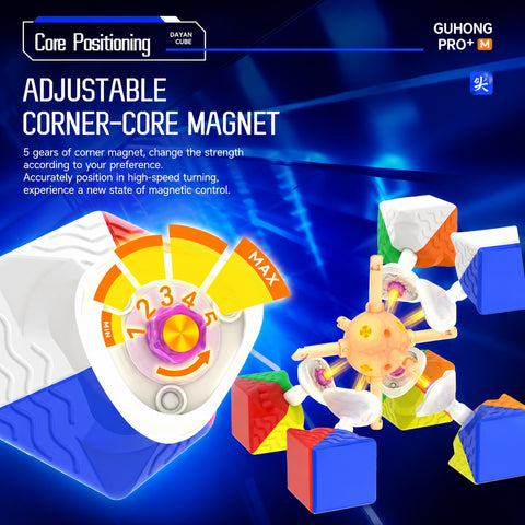 DaYan GuHong Pro+ 3x3 56mm (Core Magnetic + MagLev)
