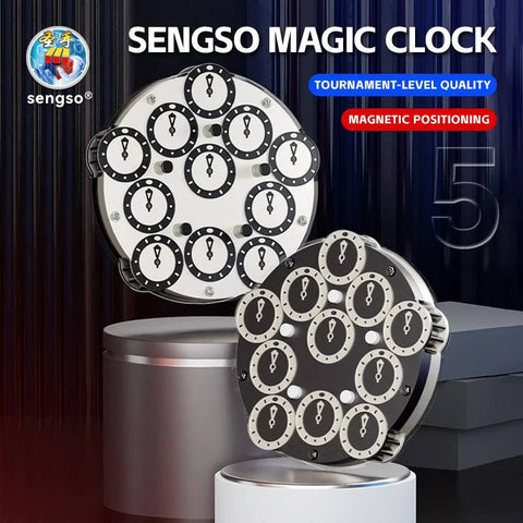 ShengShou Pentagram Clock V2 (Magnetic)